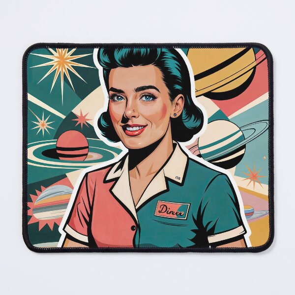 Item preview, Sticker / T-Shirt Design Trending: WAITRESS designed and sold by ForeverPrintsOK.