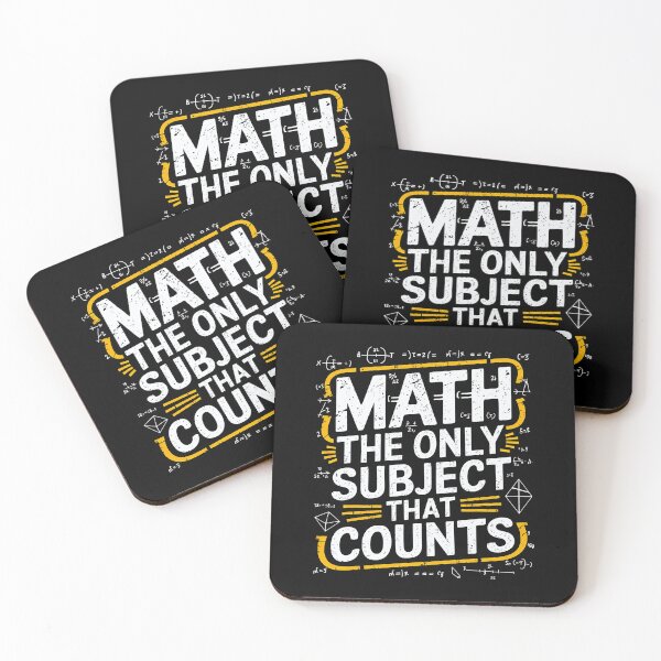 Item preview, Math The Only Subject That Counts - Math Lovers designed and sold by luannsemmsobre.
