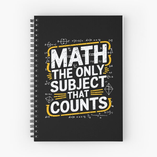 Item preview, Math The Only Subject That Counts - Math Lovers designed and sold by luannsemmsobre.