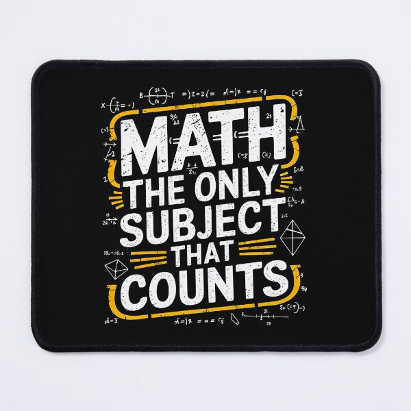 Item preview, Math The Only Subject That Counts - Math Lovers designed and sold by luannsemmsobre.