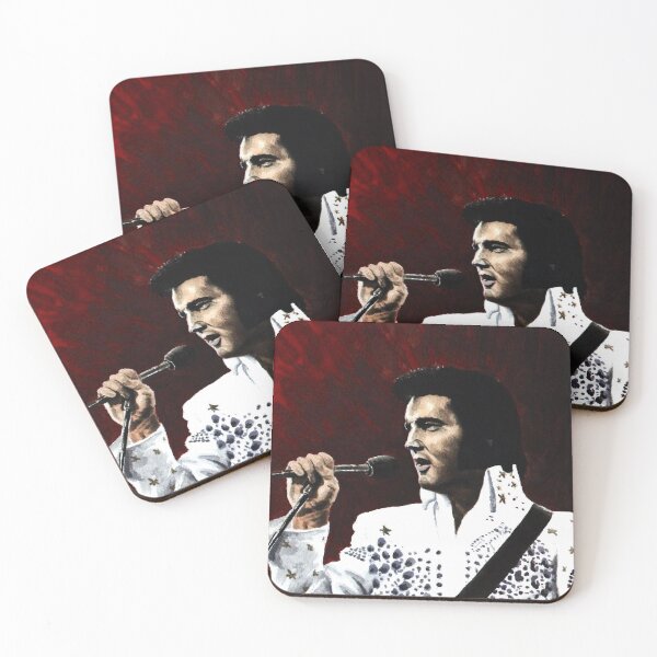Item preview, Elvis Pressley King of Rock and Roll artwork designed and sold by ARTwithDIRK.