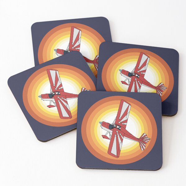 Item preview, Aviation Design Super Decathlon Aircraft Flying at Sunset designed and sold by skye-studio.