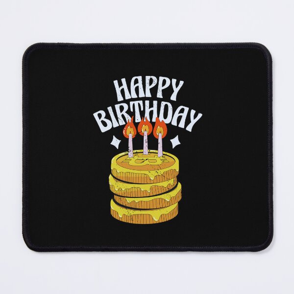 Item preview, Bitcoin, Happy Birthday designed and sold by BesasDesigns.