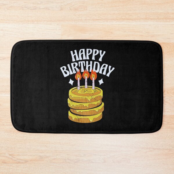 Item preview, Bitcoin, Happy Birthday designed and sold by BesasDesigns.