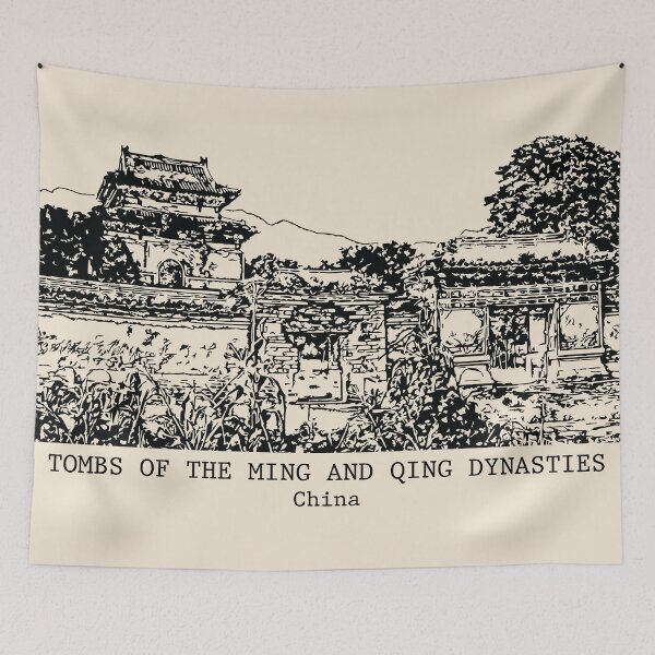 Item preview, Tombs of the Ming and Qing Dynasties - China designed and sold by Lakeric Cityscapes.