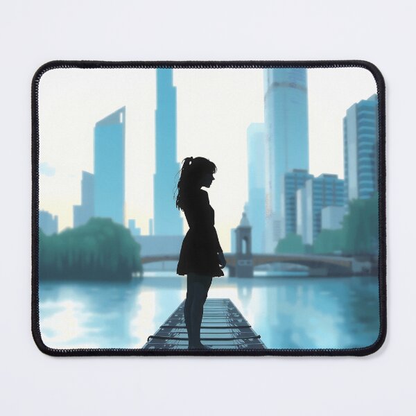 Item preview, Blue Metropolis Dreams designed and sold by PanoramaPrints.