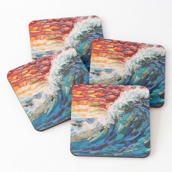 Item preview, Impending wave in the ocean designed and sold by anytka.