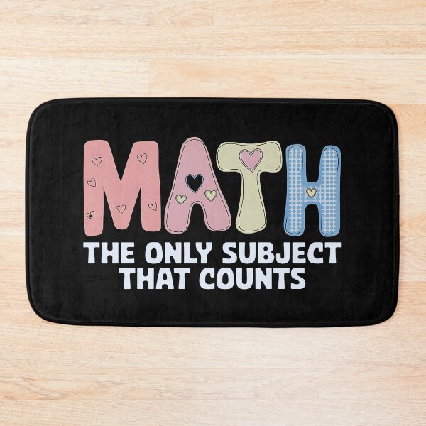 Item preview, Math T-shirts Math The Only Subject That Counts designed and sold by luannsemmsobre.