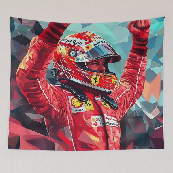 Item preview, Schumacher Ferrari 2004 Victory | Geometric Art designed and sold by Guesso.