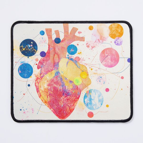 Item preview, Vibrant heart art designed and sold by anytka.