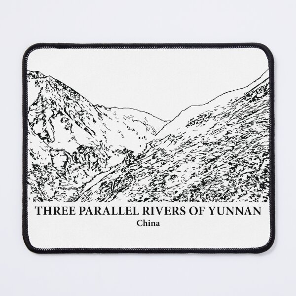 Item preview, Three Parallel Rivers of Yunnan - China designed and sold by Lakeric Cityscapes.