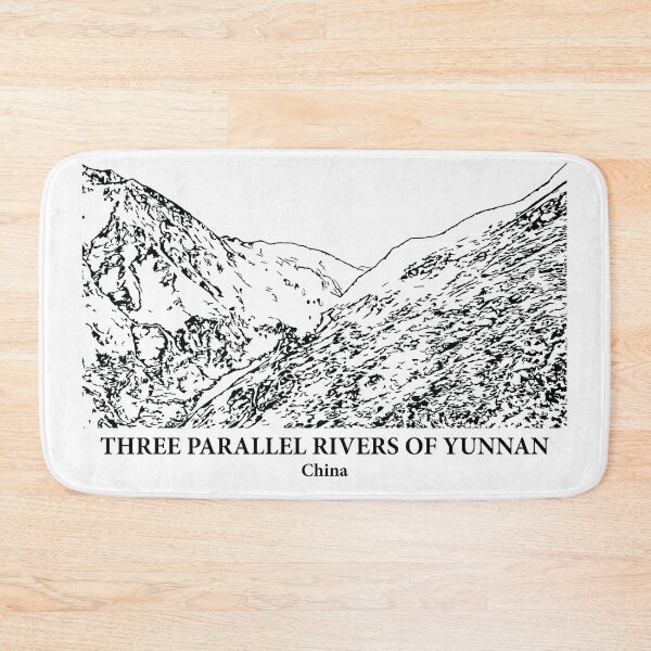 Item preview, Three Parallel Rivers of Yunnan - China designed and sold by Lakeric Cityscapes.