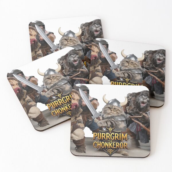Item preview, Purrgrim The Chonkeror Viking Warrior Cat #2 designed and sold by ChonkingHazard.