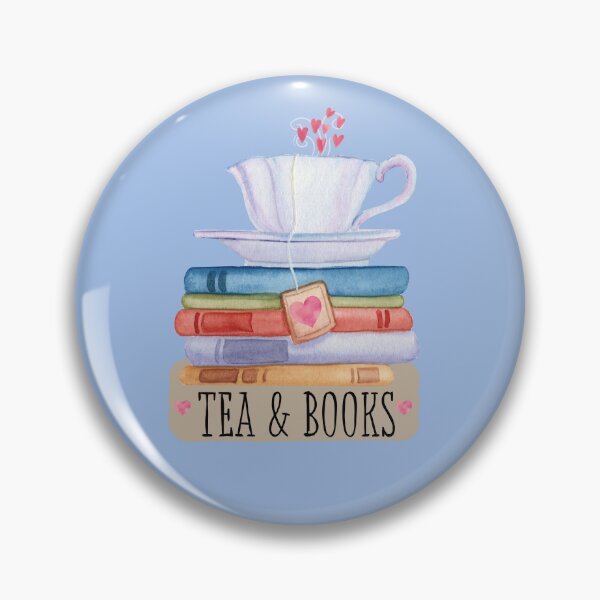 Item preview, Tea and Books designed and sold by LibraryCore.