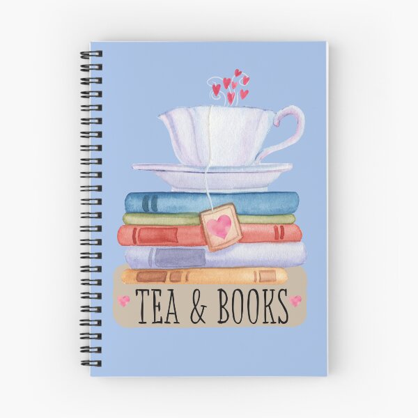 Item preview, Tea and Books designed and sold by LibraryCore.