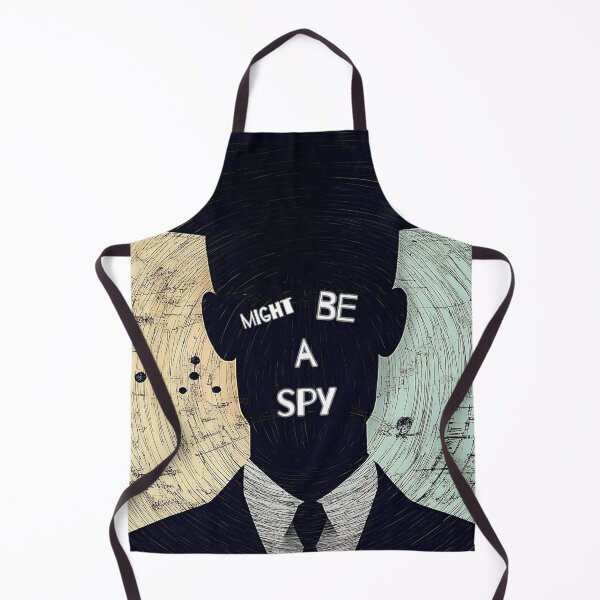 Item preview, Might Be A Spy. Retro design. Text Version. designed and sold by Shoot-The-Moon.