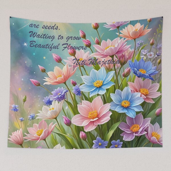 Item preview, Deep in your wounds are seeds, waiting to grow into beautiful flowers, Niti Majethia designed and sold by Faerieglen.