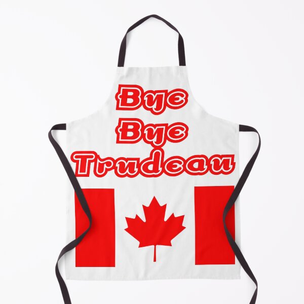 Artikelvorschau, Bye Bye Trudeau Historischer kanadischer Geschichtshumor entworfen und verkauft von ArtByMarkDesign.