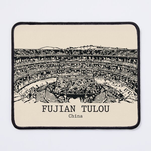 Item preview, Fujian Tulou - China designed and sold by Lakeric Cityscapes.