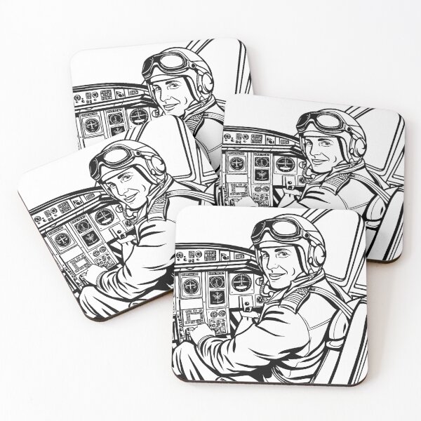 Item preview, Pilot in the cockpit designed and sold by EMaviation_.