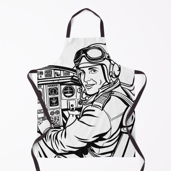 Item preview, Pilot in the cockpit designed and sold by EMairplanes.