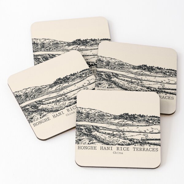 Item preview, Honghe Hani Rice Terraces - China designed and sold by Lakeric Cityscapes.