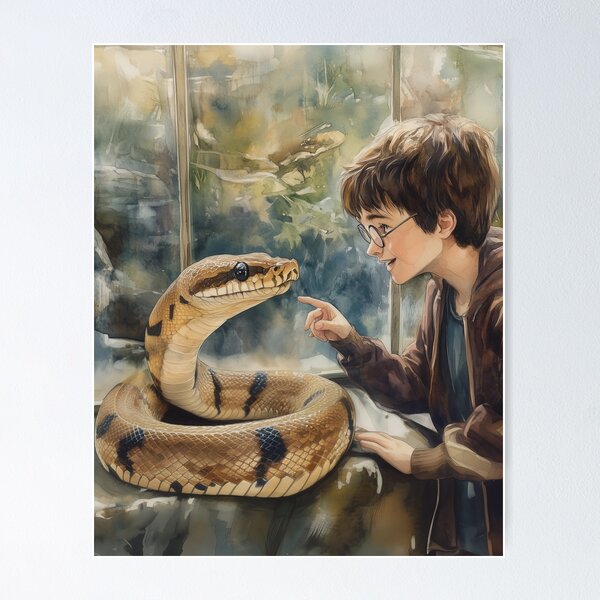 Item preview, Harry Talking to the Snake designed and sold by Envision Designs.