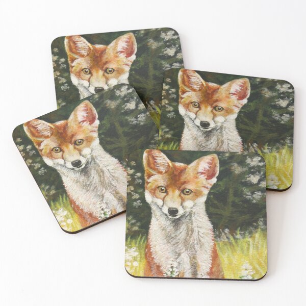 Item preview, Fox cub in the wild designed and sold by ARTwithDIRK.