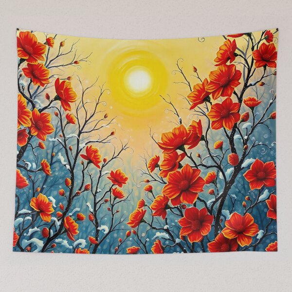 Item preview, Flowers in Winter #2 designed and sold by MysticalSVK.
