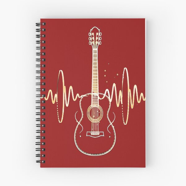 Item preview, Discover the Rhythm of Acoustic Guitar Heartbeat Art T-shirt. designed and sold by Samgfxt-shirt.