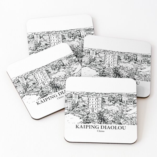 Item preview, Kaiping Diaolou - China designed and sold by Lakeric Cityscapes.