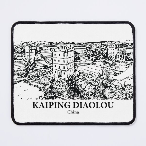 Item preview, Kaiping Diaolou - China designed and sold by Lakeric Cityscapes.