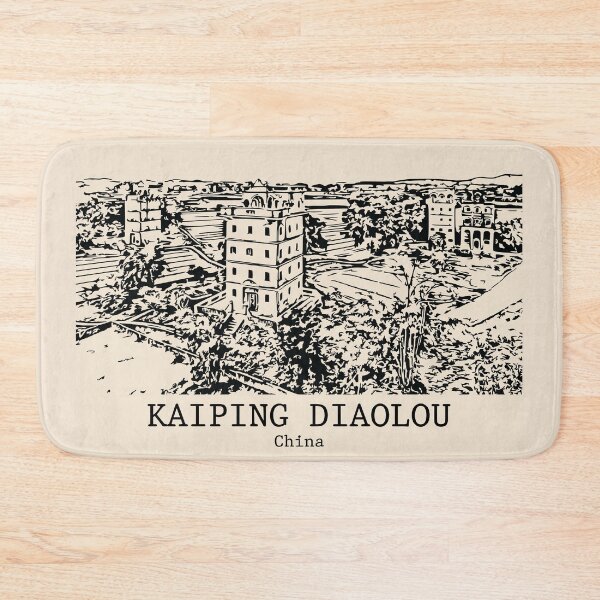 Item preview, Kaiping Diaolou - China designed and sold by Lakeric Cityscapes.