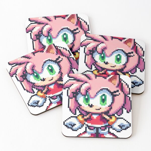 Artikelvorschau, Pixel Amy Rose, Sonic The Hedgehog entworfen und verkauft von yyamato.