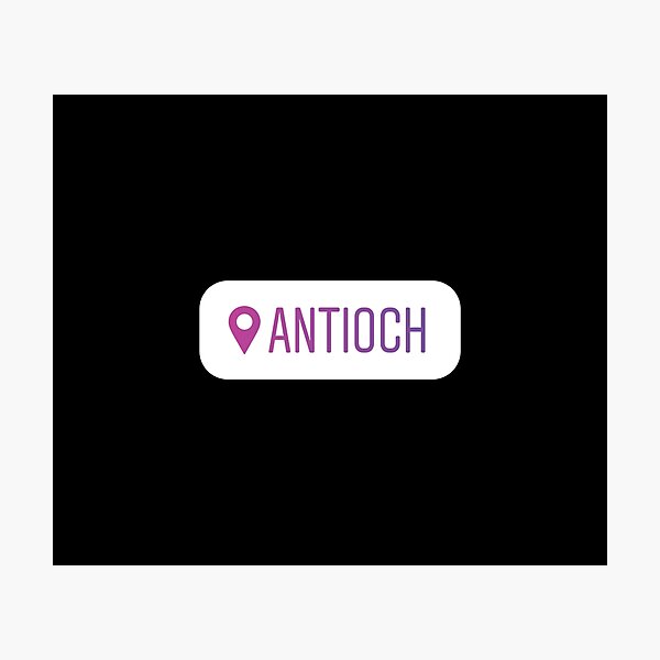 Item preview, Antioch Geotag  designed and sold by orlumbuspirate.