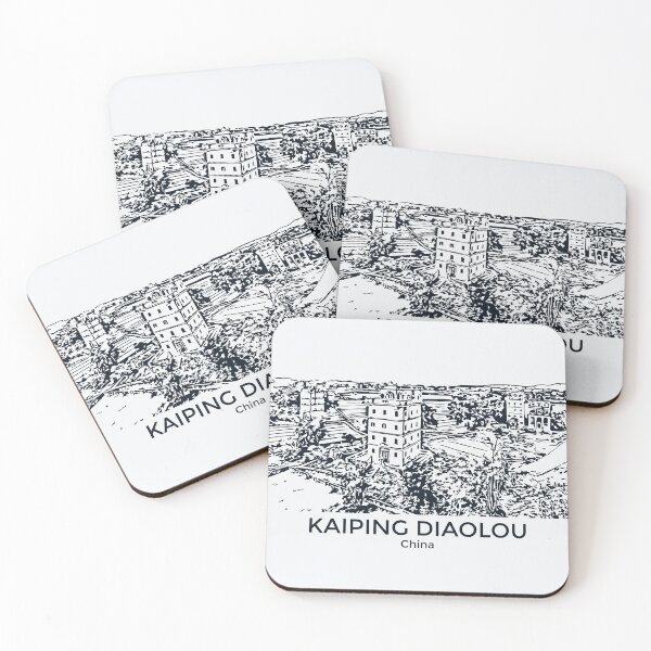 Item preview, Kaiping Diaolou - China designed and sold by Lakeric Cityscapes.