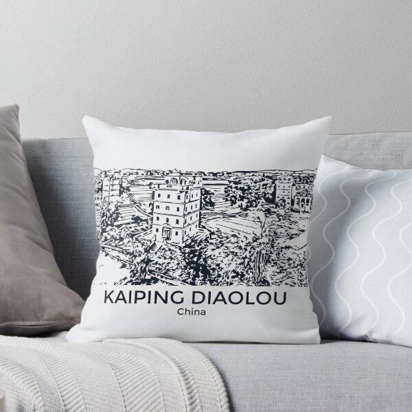 Item preview, Kaiping Diaolou - China designed and sold by Lakeric Cityscapes.