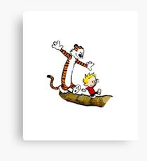 Calvin & Hobbes Canvas Print