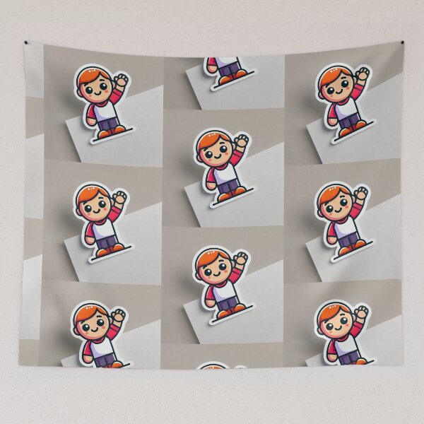 Item preview, Cheerful Waver designed and sold by wibby-color.