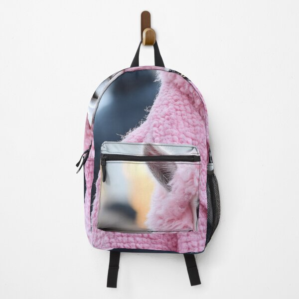 Item preview, A creative depiction of a llama in a stylish pink coat with a unique face mask at a vibrant outdoor event designed and sold by anytka.