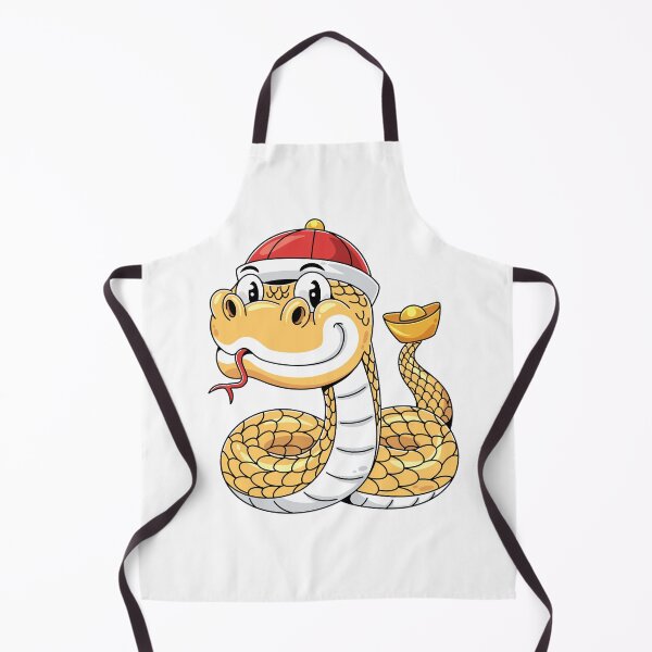 Item preview, Cartoon Golden Snake Character Illustration designed and sold by sararoom.