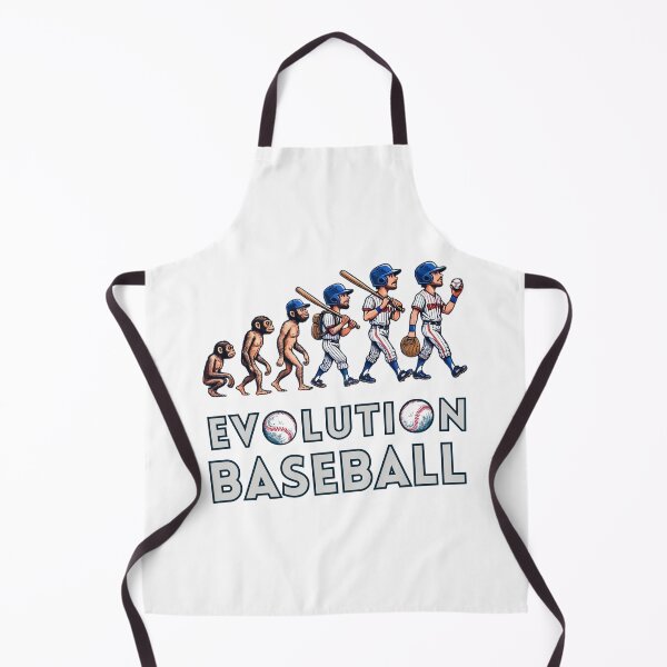 Item preview, Baseball Evolution Funny Art – From Monkey to Player designed and sold by Psycho-Crazy.