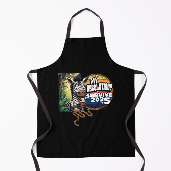 Item preview, My Resolution? Survive 2025 Horizontal T-Shirt designed and sold by JaneSally.