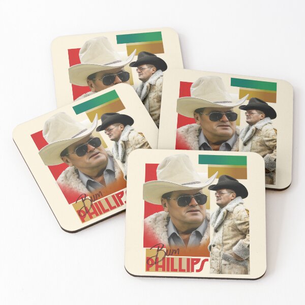 Artikelvorschau, Bum Phillips Fußballtrainer im Vintage-Stil entworfen und verkauft von ourkid.