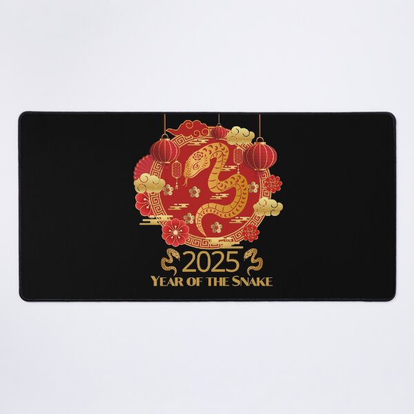 Item preview, 2025 Year of the Snake - Elegant Chinese New Year Design designed and sold by Berkako.