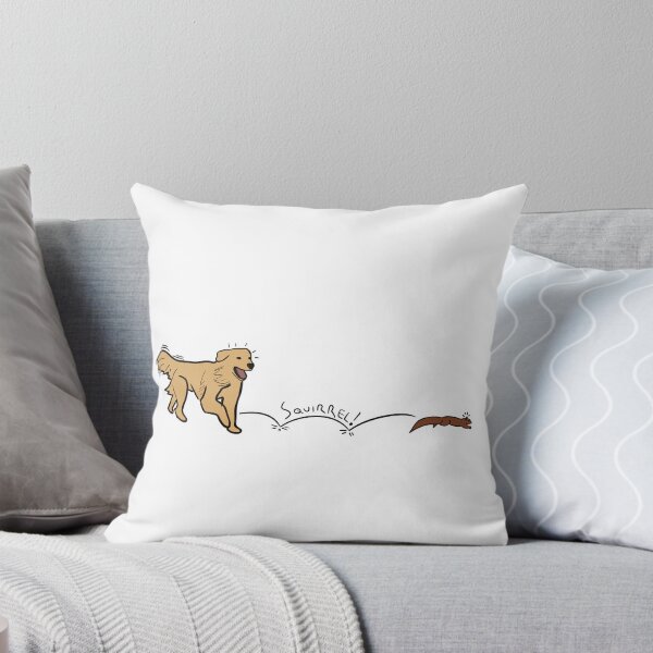 Item preview, Dog Chasing Squirrel designed and sold by smooshpaw.