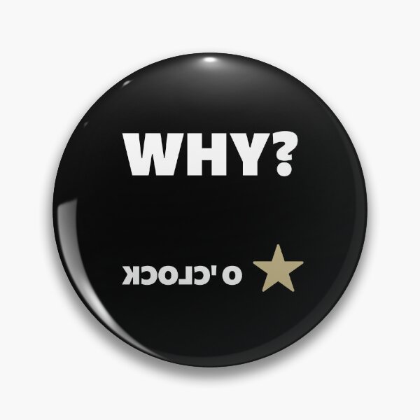 Item preview, Why O’Clock – A Time for Questions, Unique designed and sold by villacreativa.