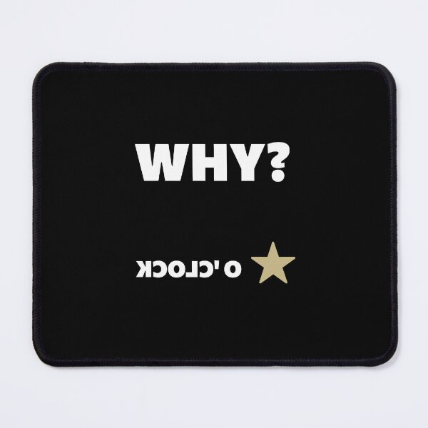 Item preview, Why O’Clock – A Time for Questions, Unique designed and sold by villacreativa.