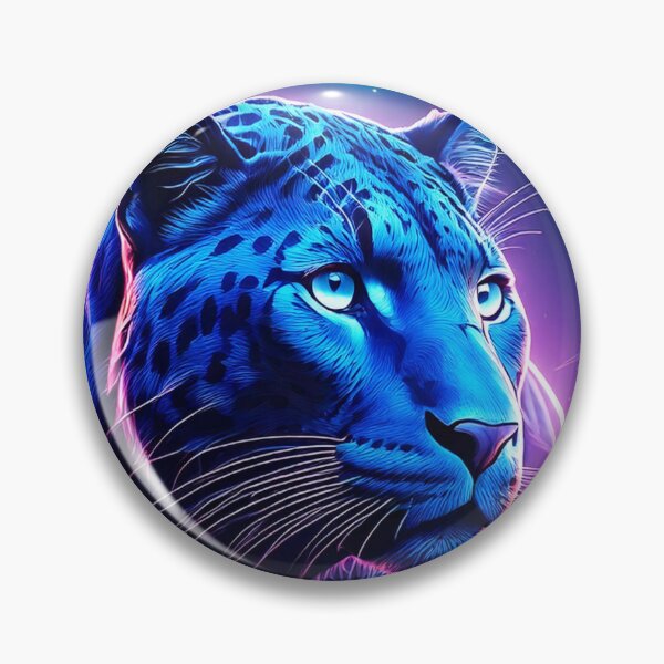 Item preview, Cyber Panther In Synthwave Style designed and sold by Unwind-Art-Work.
