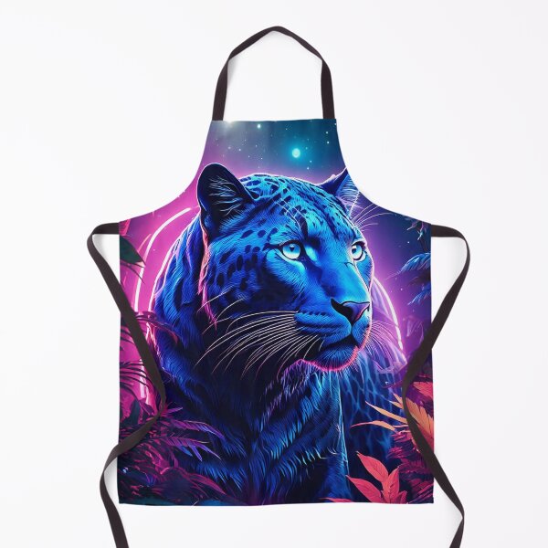 Item preview, Cyber Panther In Synthwave Style designed and sold by Unwind-Art-Work.